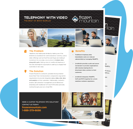 Content Offer - Flexible Live Video for Telephony