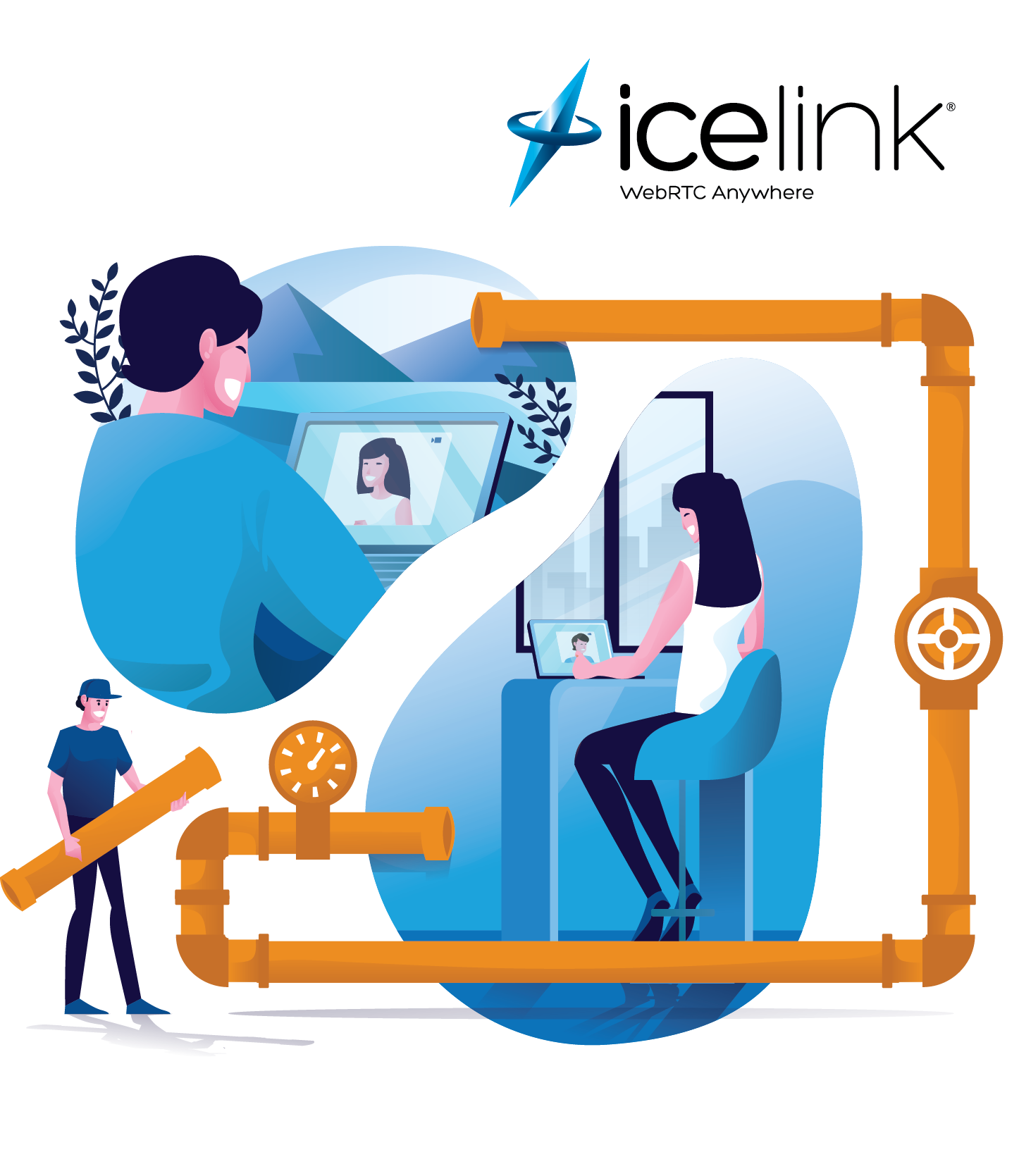 IceLink Flexible Video SDK for Small Conferences