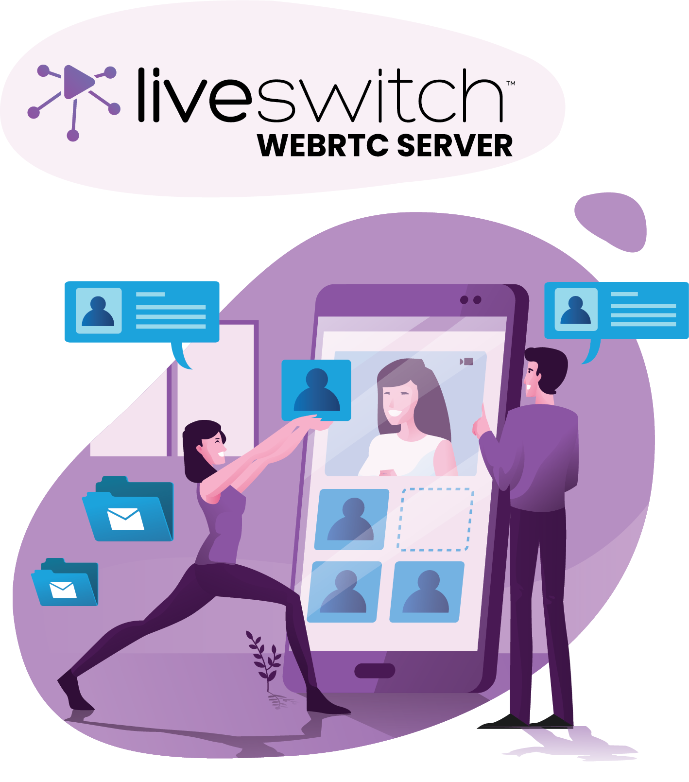 LiveSwitch WebRTC Server For Flexible Video