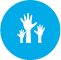 hand raise icon