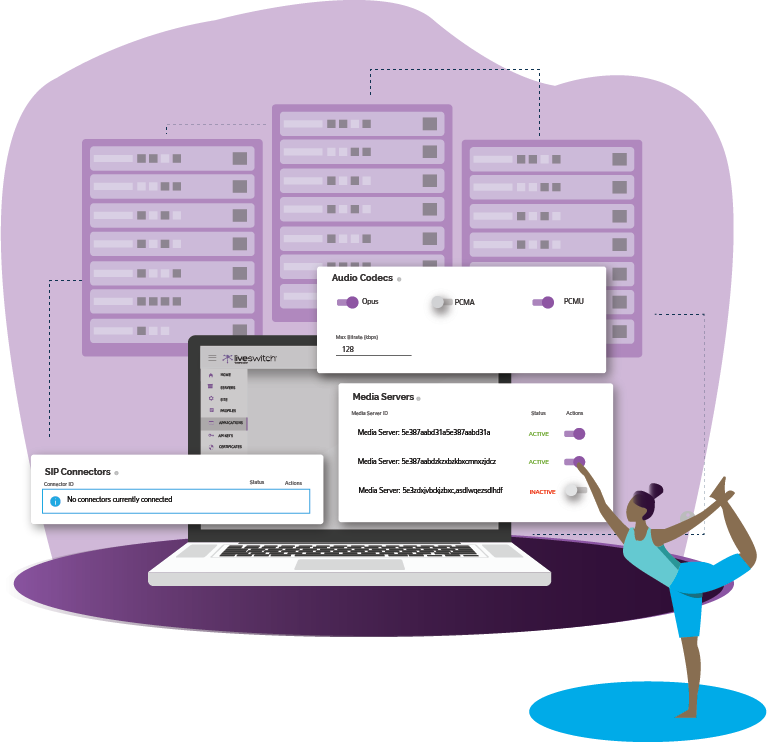 LiveSwitch Server Management Capabilities